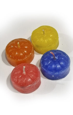 Velas Chicas Redondas de Colores