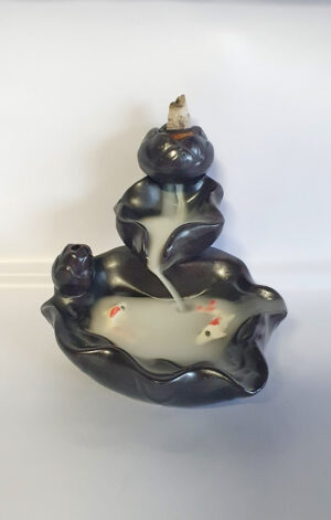 Quemador de Incienso de Cascada Estanque Koi