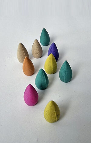 Inciensos de Cono en colores