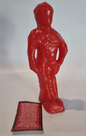 Vela roja Hombre